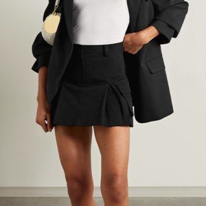 FRANKIE SHOP pleated mini skirt